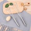 1PC 10/12 Inch Stainless Steel Ball Whisk Handheld Steel Ball Egg Cream Whisk Kitchen Baking Tools