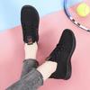 Fashion Women Casual Shoes Fashion Breathable Running Shoes Ladies Lightweight Mesh Flat Shoes Woman Sneakers Lace Up Female Footwear