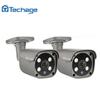 Techage 2 шт. H.265 5MP PoE IP-камера уличная водонепроницаемая видеозапись камера безопасности Ai обнаружение человека двустороннее аудио цвет ночь