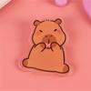 Cute Capybara Pins Bag Pin Brooches Personalized Lapel Badge  Kids Gift