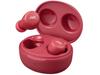 JVC Kenwood JVC Wireless Earphones Bluetooth Compact Lightweight Up To 15 Hours Playback Compatible with Bluetooth Red HA-A5T-R Ver5.1