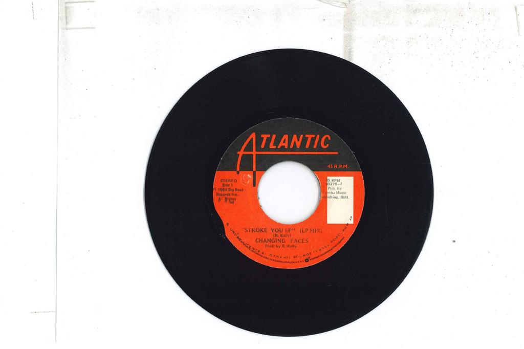 7inch Record CHANGING FACES  Stroke You Up 982797 ATLANTIC 1994 Jamaica SoulFunk Used