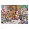 Tenyo In Jigsaw Puzzle Disney Bakery Shop with and Service Card (Tenyo) [Made Japan] 500-Piece Mickey's (35x49cm) D-500-632 Glue, Spatula,