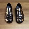 2025New Men Casual Leather Business Shoes Soft Bottom Outdoor Walking Shoes Flat Designer Loafers Handmade Minimalist Dress Shoe
