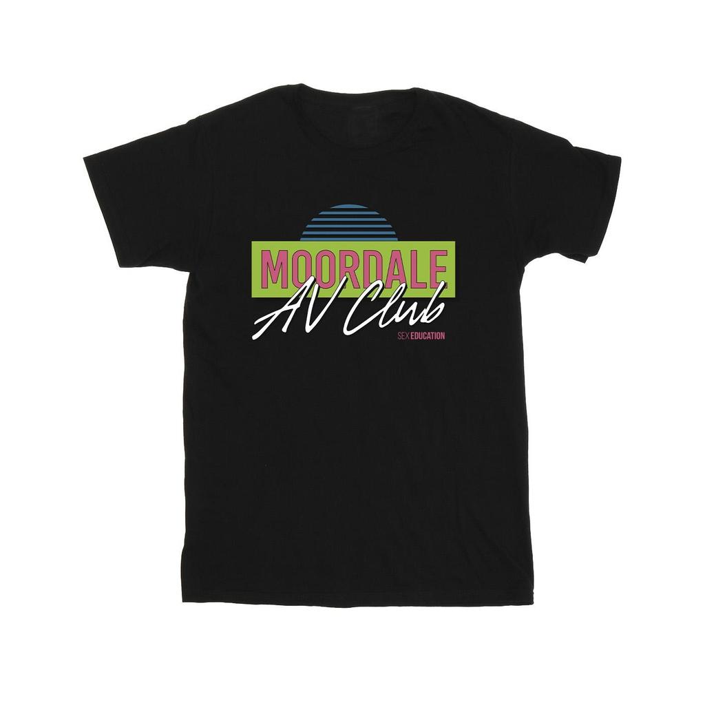 Netflix Mens Sex Education Moordale Av Club T-Shirt