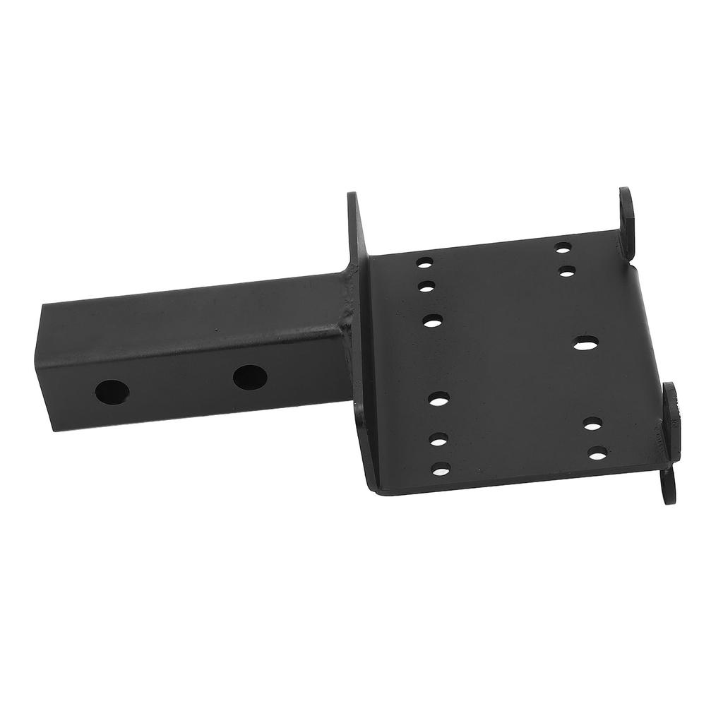 Universal Trailer Hitch Winch Mounting Plate with 2inch Receiver Winch Bracket Winch Mounting Plate for ATVs UTVs Lawn
