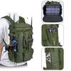 Fishing Backpack with Rod Holder Large Capacity Waterproof Oxford Cloth Outdoor Camping Hiking Hunting Fishing Gear Accessories Storage Bag