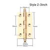 Multilayer Plating Cross Hinge Window Accessories Furniture Hardware  Cabinet Cupboard Window Door