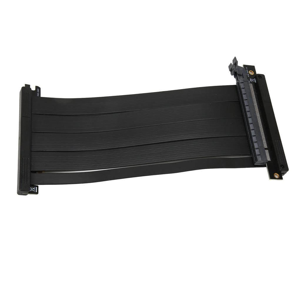 Graphics Card Extension Cable Dual Reverse Ultra PCIE4.0 X16 Riser Cable Shielded High Speed