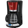 Filter Coffee Maker - RUSSELL HOBBS - Colours Plus 24033-56 - Stainless Steel - Programmable - 15 Cups - WhirlTech Technology - 1100 W