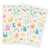 Pastel Easter Stickers 88 Pieces