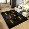 3D Creative Music Cartoon Area Rug Large,Carpet Rug for Living Room Bedroom Sofa Doormat Decoration,kids Play Non-slip Floor Mat
