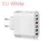 6 Ports USB Type C Charger PD Fast Charging Adapter Quick Charge3.0 For iPhone Samsung Xiaomi  Phone Wall Charger Plug #3