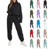 Women's Two Piece Sets It Long Sleeve Hoodies Pullover Sweatshirt Sweatpant Casual Workout Tracksuit
