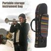 Trumpet Gig Bag High-Density Oxford Cloth Soft Case Double Zippers Adjustable Shoulder Belt Waterproof Musical Instrument Bag