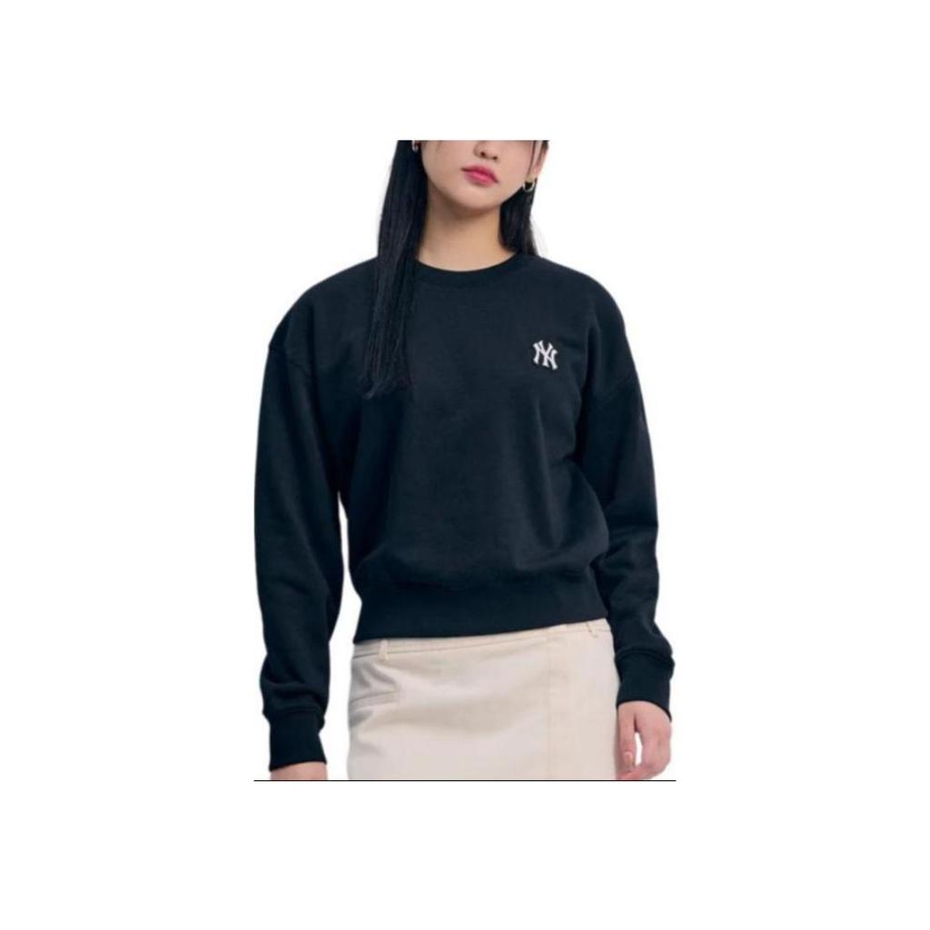 New MLB New York Yankees Sweatshirts Women's Black 3FMTB1341-50BKS