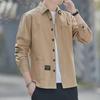 Men's Stylish Korean Loose-Fit Long-Sleeve Casual Shirt Jacket – 2023 Spring & Autumn Trend
