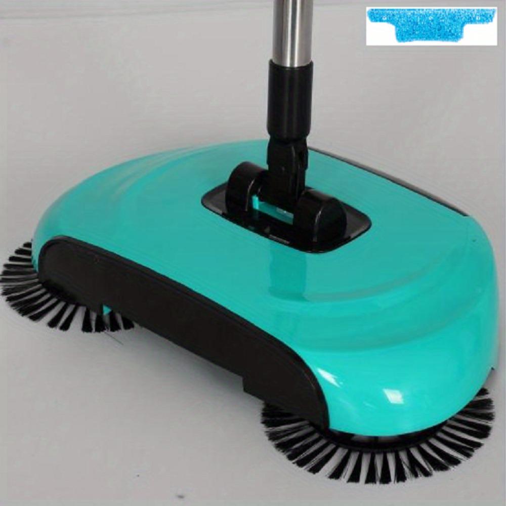 3-in-1 Multifunctional Hand-propelled Sweeper Vacuum Cleaner Hand-propelled Sweeper with 1/2/4 Rag To Clean the Sweeping Artifact Sweeper.