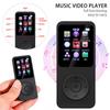 Mini MP3 MP4 Players FM Radio Bluetooth-Compatible 5.4 Stereo Music Player Portable Speaker Support FM TF Card E-Book Voice Recorder Built-in Mic