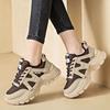 2025 New Velvet Sports Shoes Women's Winter Heightening Platform Shoes Step On Shit Feeling Dad Cotton Shoes Explosion