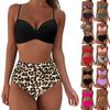 Women's Sexy High Waist Bikini Swimwear with Underwire Support