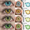 Fashion Colored Contact Lenses Halloween Contact Lenses Red Lenses Ghost Green Lenses Comic Character Cosplay Colored Lenses 1 Pair