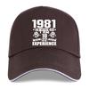 New Cap Hat  Funny Made In 1981 40th Birthday Gift Print Joke 40 Years Awesome Husband Casual Baseball Cap Cotton Unisex