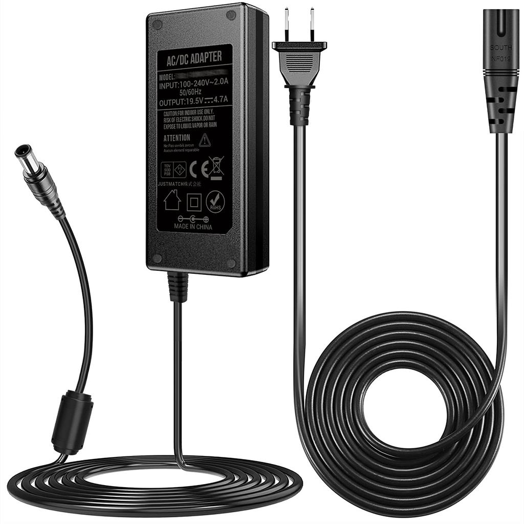 Punasi AC Adapter for Sony Bravia TV AC Power Cable Power Cord Compatible with Sony SONY Replacement AC Adapter W600B 19.5V 4.7A KDL-32 KDL-40 Etc.