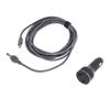 Satellite DC Power Cable Car DC Cigarette Lighter Power Cord with 140W PD Fast Charger Inverter Func