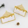 10pcs Stereoscopic DIY Seat Card Wedding Table Card Party Multiple Colors Ornament Handwritten Card Birthday Accessories