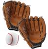 Chewes Kwen Catchball Set for Baseball Couple Baseball Dual For Right Left Hand For Elementary School Lower Outdoor Practice Inch Adult Adults, Glove,