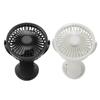 Clip On Fan 360 Degree Rotatable 3 Gears Quiet USB Charging Portable Small Desk Fan for Office Campi