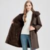 Fashion Winter Coat Female Long Parkas Hooded Can Be Worn On Both The Inside and Outside Loose Thick Warm Women's Faux Fur Jackets
