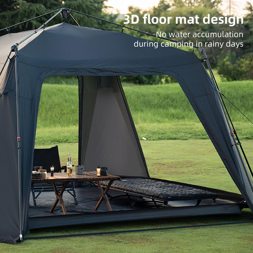 2pcs Door Curtain for Canopy Tent Dome Canopy Camping Sun Protection Waterproof Canopy