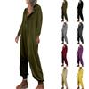 Womens Casual Hoodie Jumpsuits Fall Clothes Long Sleeve Outfits Romper Overalls Tracksuit Casual Home Pajamas