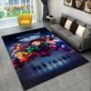 Anime Demon Slaye Area Rug,Cartoon Carpet Rug for Living Room Children's Bedroom Sofa Doormat Decor,Kid Game Non-slip Floor Mat