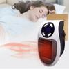 500W Winter Electric Heater Portable Heating Stove Mini Wall-Outlet Powerful Fast Heating Warm Heater Remote Control Electric Heater