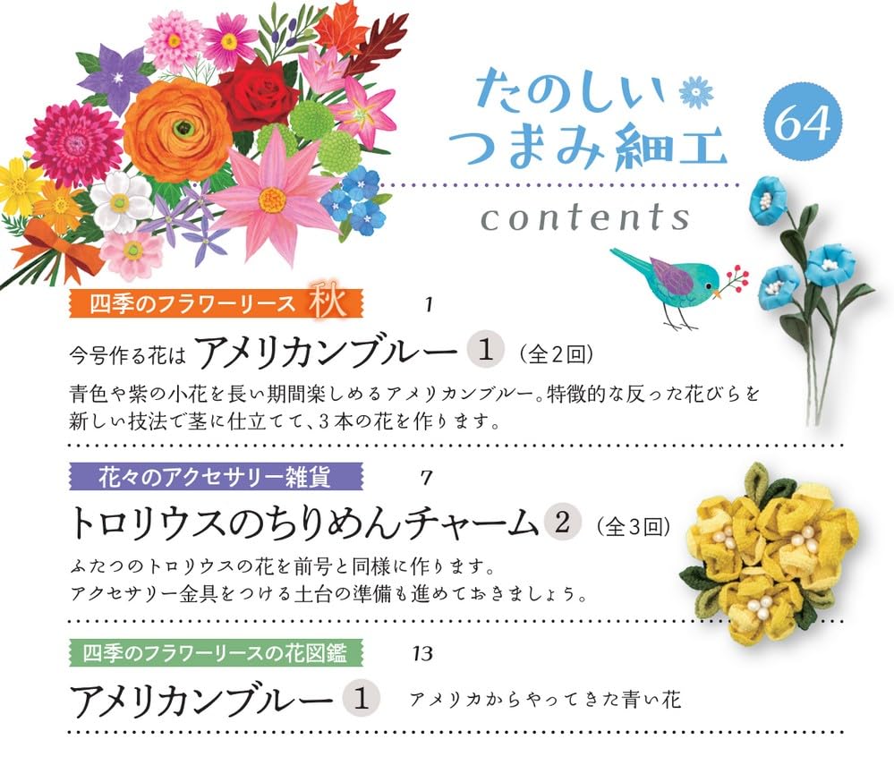 Веселый Канзаши 64 Но. [Энциклопедия] (с комплектом)