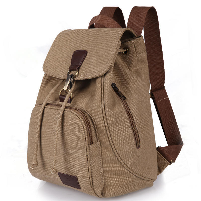 Outdoor Canvas Backpack Retro Fashion Backpack Women Shoulder Bags Schoolbag Fashion Backpack
