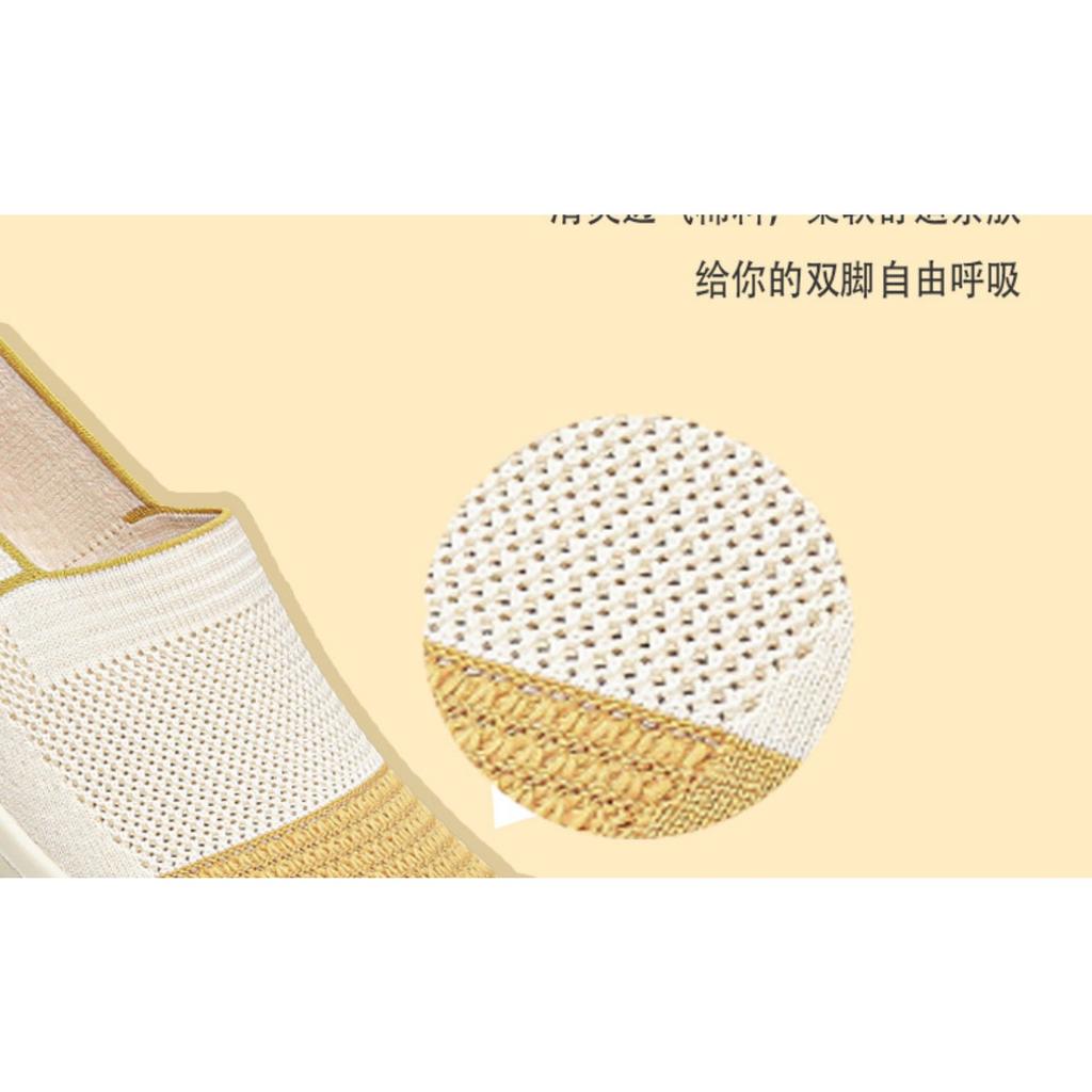 2025 New Fashion Casual Shoes Comfortable Women Breathable Antiskid Sneakers Men Mesh Flat Shoes