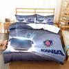 Scanias Truck Logo Bedding Set Boys Girls Twin Queen Size Duvet Cover Pillowcase Bed Kids Adult Fashion Home Textile