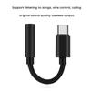 USB TYPE C To 3.5MM Aux Adapter Type-C 3.5 Jack Audio Cable Phone Accessories Cabo Adaptador USB Tipo C USB C Adapter HeadPhone MYY