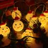 Christmas Decorative Lights String Snowman Christmas Tree Hanging Lights Showcase Shop Scene Decoration Atmosphere Lights
