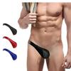 [brisand] Sexy Half Thong Bulge Pouch Underwear Men One Side Jockstrap Briefs Bikini Thong