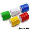 3M/1M Car Reflective Tape Auto Safety Warning Sticker Reflector Protective Tape Strip Film For Trucks Auto Motorcycle Stickers