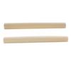 Musiclily Beef Bone Saddle Bone Saddle for Classical Guitar 80x3x9mm DJ-02 (2 Pieces)