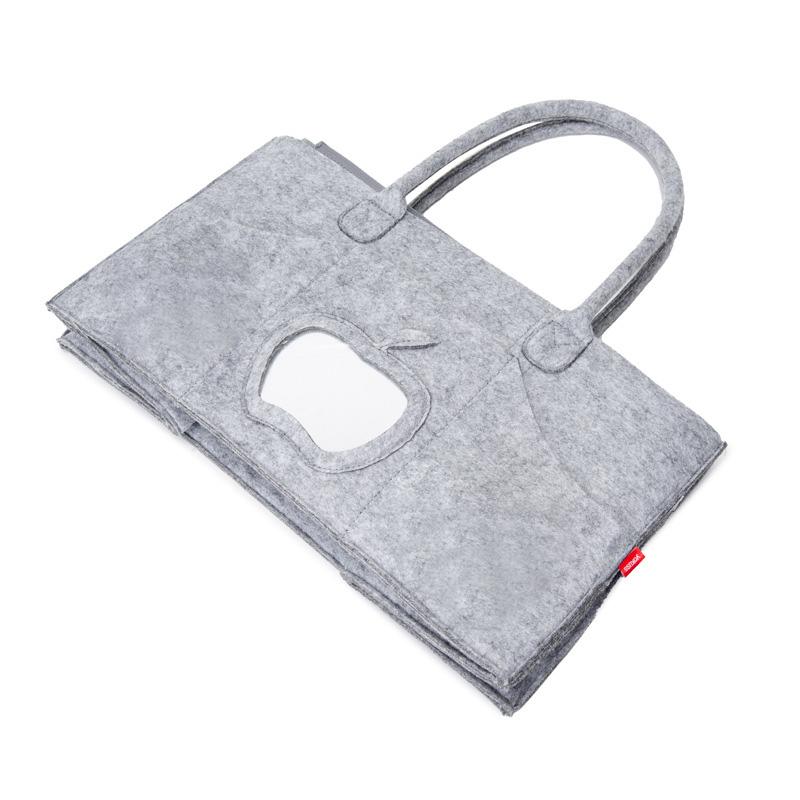 Travel Portable Mommy Bag Multifunctional Diaper Storage Bag Felt Cloth Storage Basket for Baby Suppily Diaper Organizer