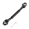 TUCKBOLD Portable Motorcycle Handlebar Brace Crossbar Mounts To Includes 1 27cm Handlebars, Black, Wrench, Set,