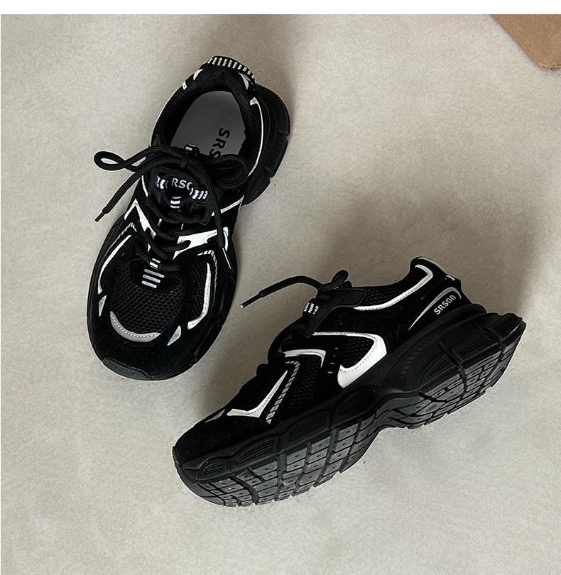Muffin and Internet Celebrities Show Small and Light Platform Dad Shoes Women's 2025 New Autumn Versatile Sports Shoes