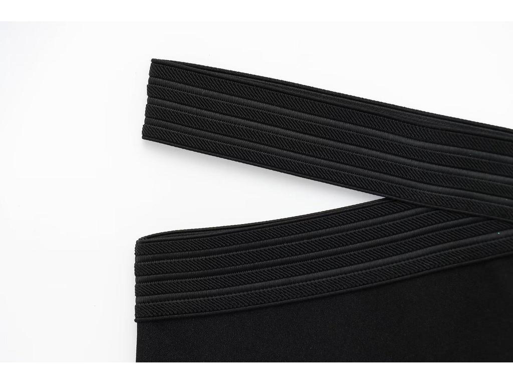 Spring 2025 European & American Style Women's Elastic Bandeau Top & Half Skirt Set